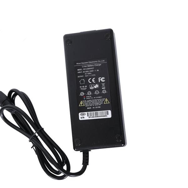 Ecotric Electric Bike Accessory Charger for model 26" fat bike, Rocket, Vortex, Leopard and Swallow SH-CDQ002