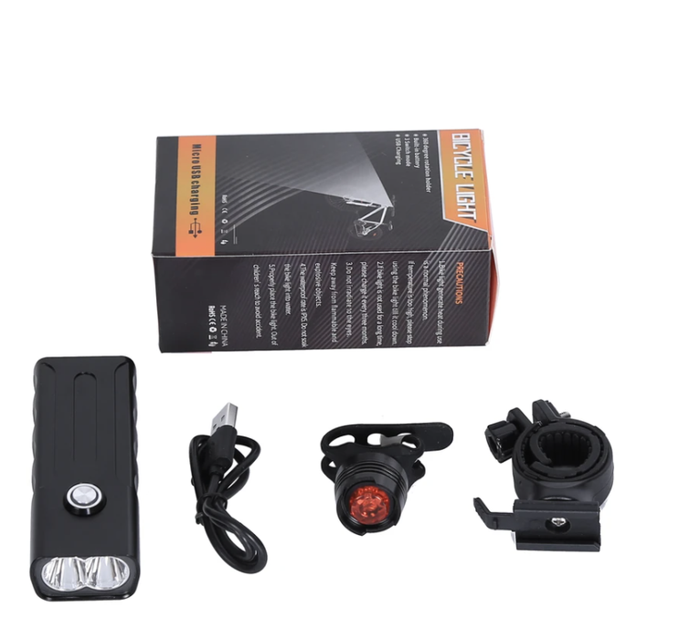 Ecotric Electric Bike Accessory Front & Rear Light EB-004