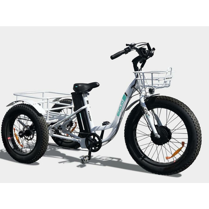Emojo 48V/15.6Ah/500W 20" Electric Fat Tire Bike Caddy