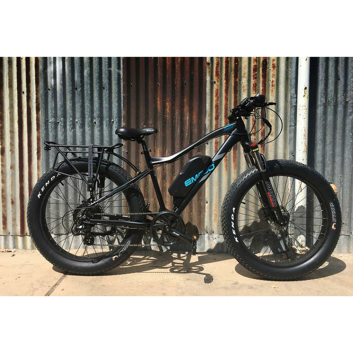 Emojo 48V/10.4 Ah/500W 26" Fat Tire Electric Mountain Bike Wildcat Pro