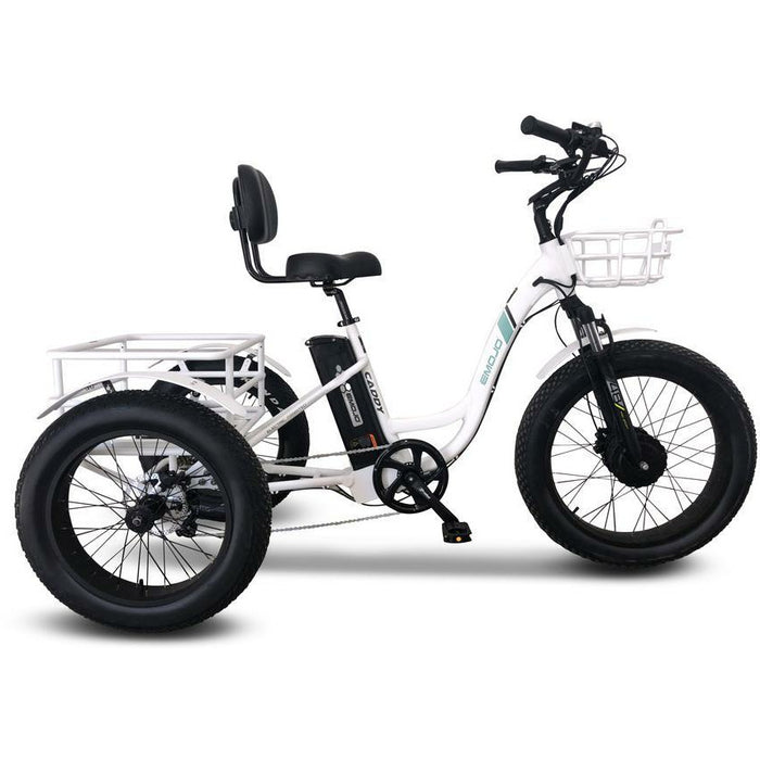 Emojo 48V/15.6Ah/500W 20" Electric Fat Tire Bike Caddy PRO