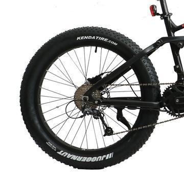 2021 EUNORAU 48V1000W All Terrain Full Suspension Fat Tire Electric Hunting/Fishing Mountain Bike FAT-HS19