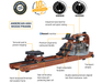 First Degree Fitness Viking Pro XL Indoor Rower VKPX - Cardio Nation