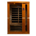 Golden Designs Dynamic "Vittoria" 2-person Low EMF Far Infrared Sauna DYN-6220-01 - Cardio Nation