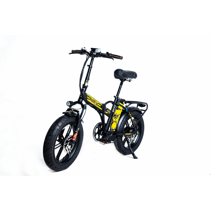 GREENBIKE ELECTRIC MOTION 48 V/15.9 Ah/750 W Fat Tire Electric Folding Bike Big Dog Extreme 2021 Edition HF201F