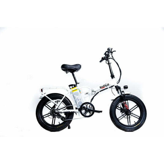 GREENBIKE ELECTRIC MOTION 48 V/15.9 Ah/750 W Fat Tire Electric Folding Bike Big Dog Extreme 2021 Edition HF201F