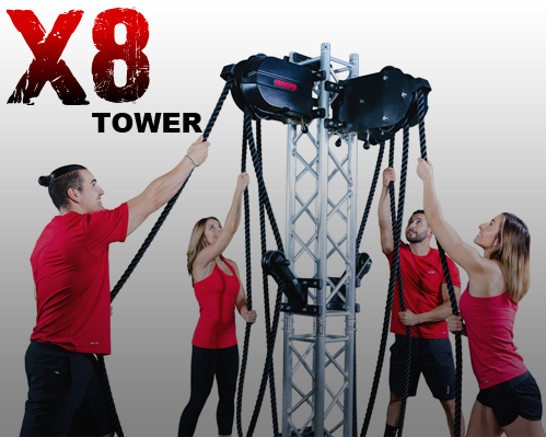 MARPO KINETICS Functional Trainer Quad X8 Tower System