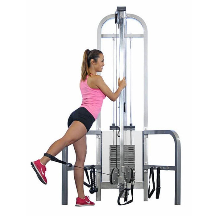 Muscle D Dual Function Lat Pull Low Row Machine MDD-1004