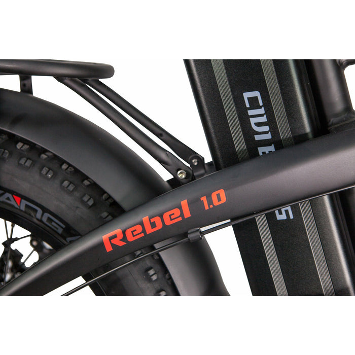 Revi Bikes 1.0 48V 13Ah 500W Fat Tire Folding Electric Bike Rebel
