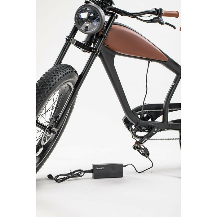 Revi Bikes Cafe Racer 48V 13-17.5Ah 750W Fat Tire Electric Bike Cheetah