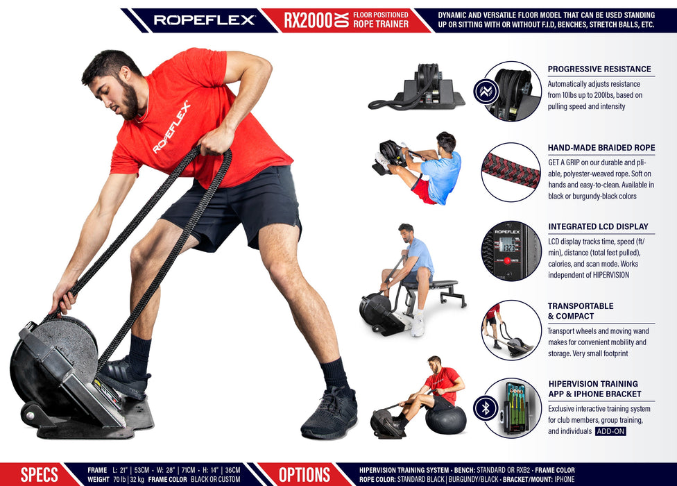 Ropeflex Ox Multi Mode Compact Rope Trainer RX2000