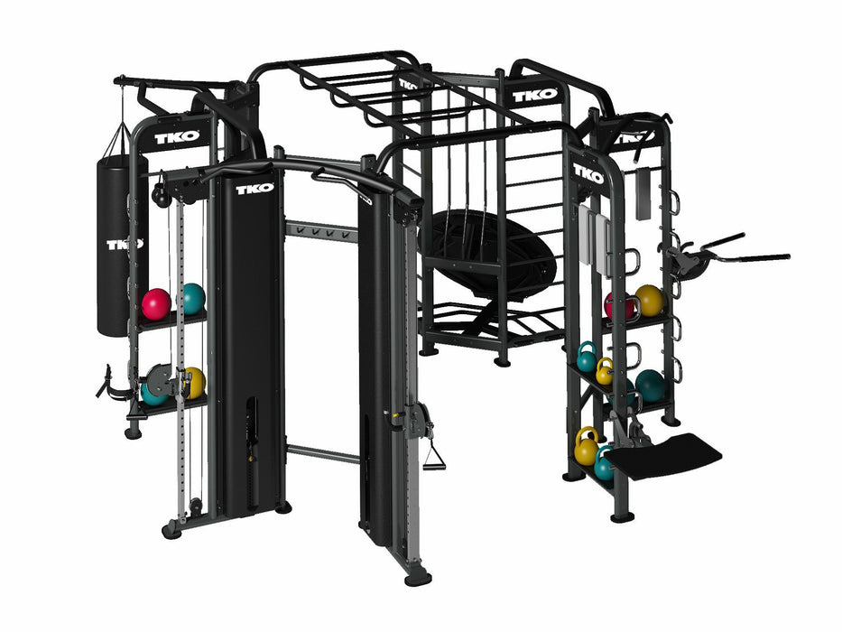 TKO Stretching + Boxing + Rebounder + Cables Station 9900